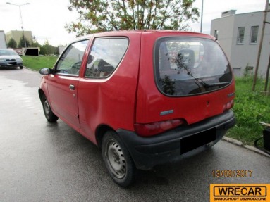 Купить Fiat Seicento, 0.9, 1998 года с пробегом, цена 1592 руб., id 9717