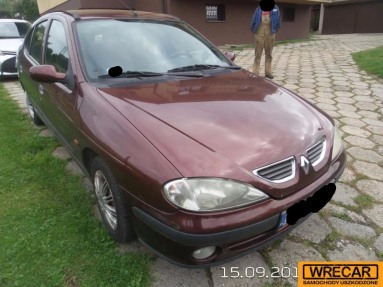 Купить Renault Megane, 1.4, 2000 года с пробегом, цена 0 руб., id 9723