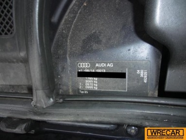 Купить Audi A4, 1.8, 1999 года с пробегом, цена 0 руб., id 9889