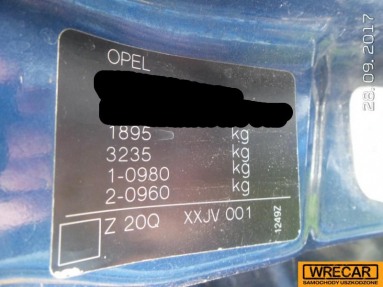 Купить Opel Vectra, 1.8, 2002 года с пробегом, цена 0 руб., id 10170