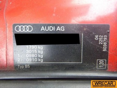 Купить Audi A4, 1.9, 1996 года с пробегом, цена 0 руб., id 10202