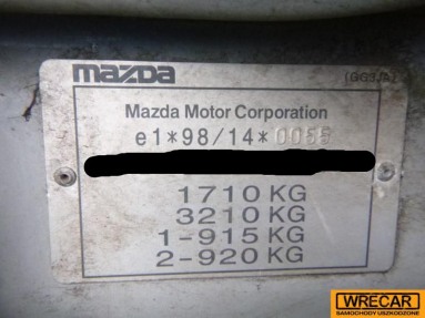 Купить Mazda 626, 2.0, 2001 года с пробегом, цена 11280 руб., id 10588