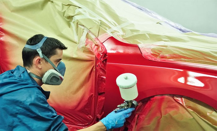 Покраска автомобиля своими руками, технология покраски кузова и деталей авто